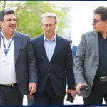 بازدید معاون حقوقی، امور مجلس و استان های وزارت کار و مدیرعامل شستا از مجتمع پتروشیمی نوری